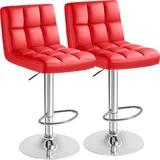 Swivel PU Leather Bar Stool