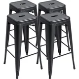Furmax Backless Metal Stools 30 in, photo 1