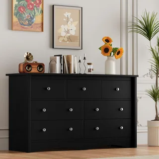 Furmax Black 7-Drawer Chest, photo 2