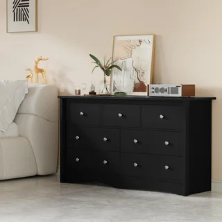 Furmax Black 7-Drawer Chest, photo 3