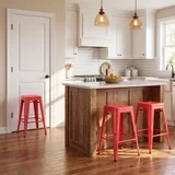 Furmax Metal Counter Stools 24 in, photo 3
