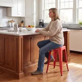 Furmax Metal Counter Stools 24 in, photo 2