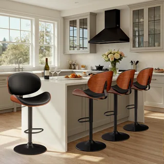 Furmax Bentwood Bar Stools, photo 2