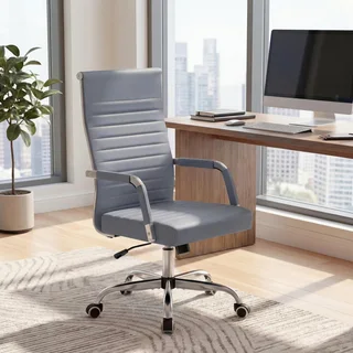 Furmax Ribbed Mid-Back Chair, photo 3