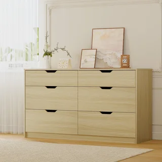 Furmax Modern 6-Drawer Dresser, photo 3