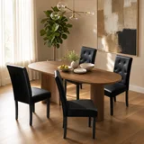 Furmax Tufted Dining Chairs, photo 4