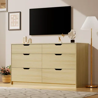 Furmax Modern 6-Drawer Dresser, photo 2