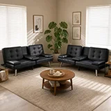 Furmax Futon Sofa Beds, Pair, photo 2
