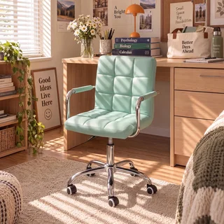 Furmax Small Armless Desk Chair, photo 2
