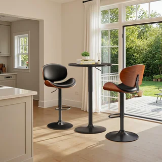 Furmax Bentwood Bar Stools, photo 3